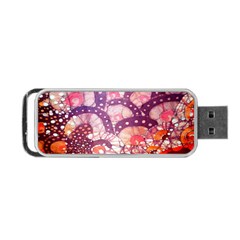 Colorful Art Traditional Batik Pattern Portable Usb Flash (two Sides) by BangZart