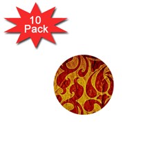 Abstract Pattern 1  Mini Buttons (10 Pack)  by BangZart