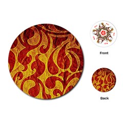 Abstract Pattern Playing Cards (round)  by BangZart