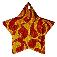 Abstract Pattern Star Ornament (two Sides) by BangZart