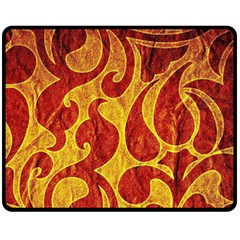 Abstract Pattern Fleece Blanket (medium)  by BangZart