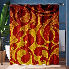 Abstract Pattern Shower Curtain 60  X 72  (medium)  by BangZart