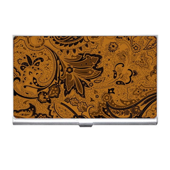 Art Traditional Batik Flower Pattern Business Card Holders