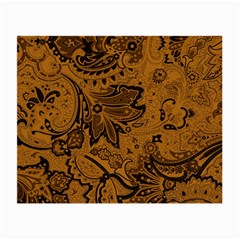 Art Traditional Batik Flower Pattern Small Glasses Cloth (2-side) by BangZart