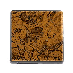 Art Traditional Batik Flower Pattern Memory Card Reader (square) by BangZart