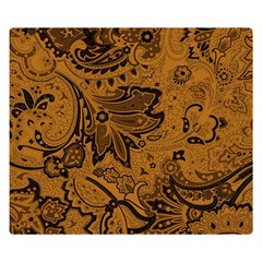 Art Traditional Batik Flower Pattern Double Sided Flano Blanket (small)  by BangZart