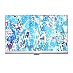 Art Batik Flowers Pattern Business Card Holders by BangZart