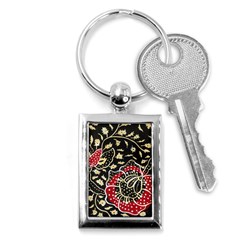 Art Batik Pattern Key Chains (rectangle)  by BangZart