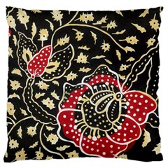 Art Batik Pattern Large Cushion Case (two Sides) by BangZart