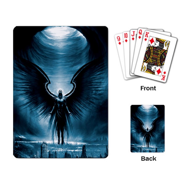 Rising Angel Fantasy Playing Card