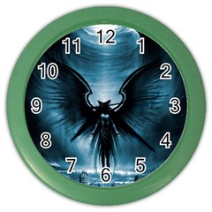 Rising Angel Fantasy Color Wall Clocks by BangZart