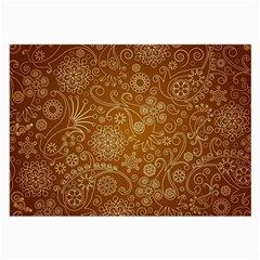 Batik Art Pattern Large Glasses Cloth by BangZart