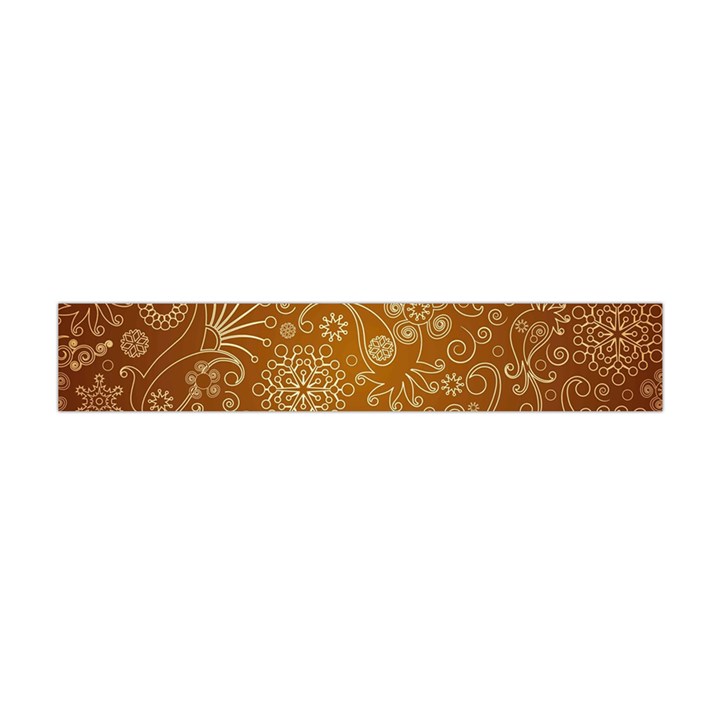 Batik Art Pattern Flano Scarf (Mini)