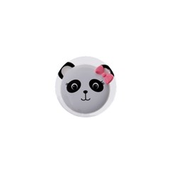 Pretty Cute Panda 1  Mini Magnets by BangZart