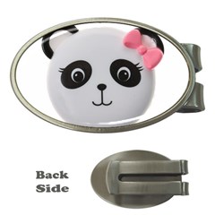 Pretty Cute Panda Money Clips (oval)  by BangZart