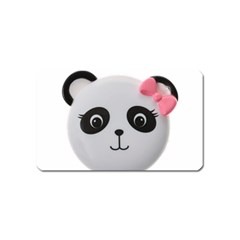 Pretty Cute Panda Magnet (name Card) by BangZart