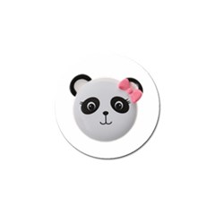 Pretty Cute Panda Golf Ball Marker (4 Pack) by BangZart