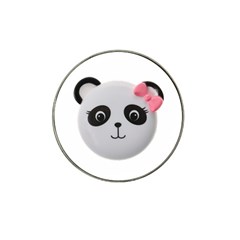 Pretty Cute Panda Hat Clip Ball Marker by BangZart