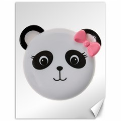 Pretty Cute Panda Canvas 12  X 16   by BangZart