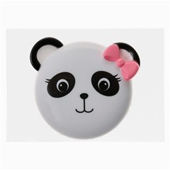 Pretty Cute Panda Large Glasses Cloth by BangZart