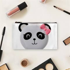 Pretty Cute Panda Cosmetic Bag (small)  by BangZart