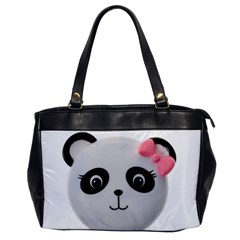 Pretty Cute Panda Office Handbags by BangZart