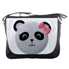 Pretty Cute Panda Messenger Bags by BangZart