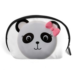 Pretty Cute Panda Accessory Pouches (large)  by BangZart