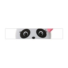 Pretty Cute Panda Flano Scarf (mini) by BangZart