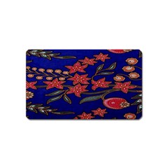 Batik  Fabric Magnet (name Card) by BangZart