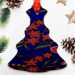 Batik  Fabric Christmas Tree Ornament (two Sides) by BangZart