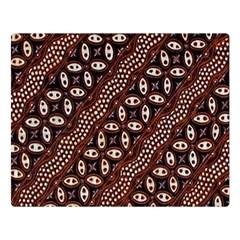 Art Traditional Batik Pattern Double Sided Flano Blanket (large)  by BangZart