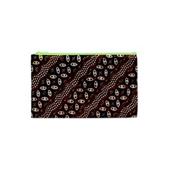 Art Traditional Batik Pattern Cosmetic Bag (xs) by BangZart