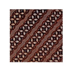 Art Traditional Batik Pattern Small Satin Scarf (square) by BangZart