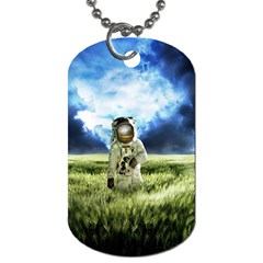 Astronaut Dog Tag (one Side) by BangZart