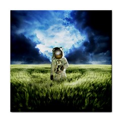 Astronaut Face Towel by BangZart