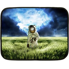 Astronaut Fleece Blanket (mini) by BangZart