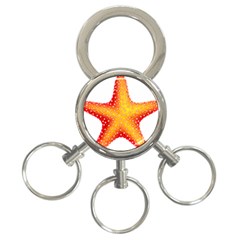 Starfish 3-ring Key Chains by BangZart