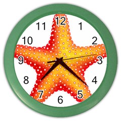 Starfish Color Wall Clocks by BangZart