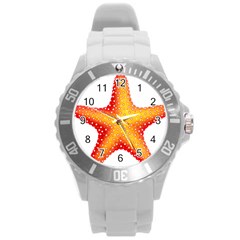 Starfish Round Plastic Sport Watch (l) by BangZart