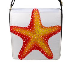 Starfish Flap Messenger Bag (l)  by BangZart