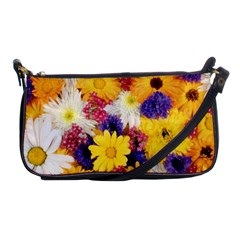 Colorful Flowers Pattern Shoulder Clutch Bags by BangZart