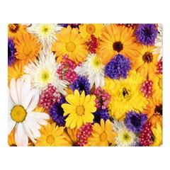 Colorful Flowers Pattern Double Sided Flano Blanket (large)  by BangZart