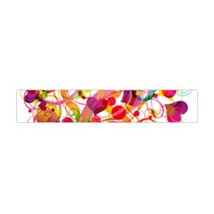 Abstract Colorful Heart Flano Scarf (mini) by BangZart