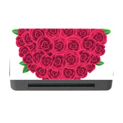 Floral Heart Memory Card Reader With Cf by BangZart