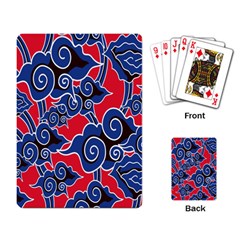 Batik Background Vector Playing Card by BangZart