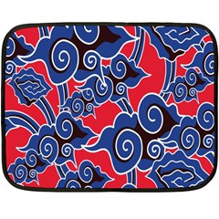 Batik Background Vector Double Sided Fleece Blanket (mini)  by BangZart