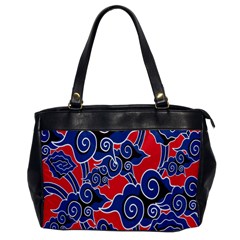 Batik Background Vector Office Handbags by BangZart