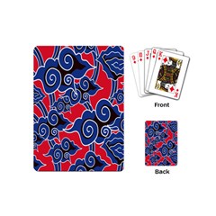 Batik Background Vector Playing Cards (mini)  by BangZart