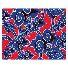 Batik Background Vector Double Sided Flano Blanket (medium)  by BangZart